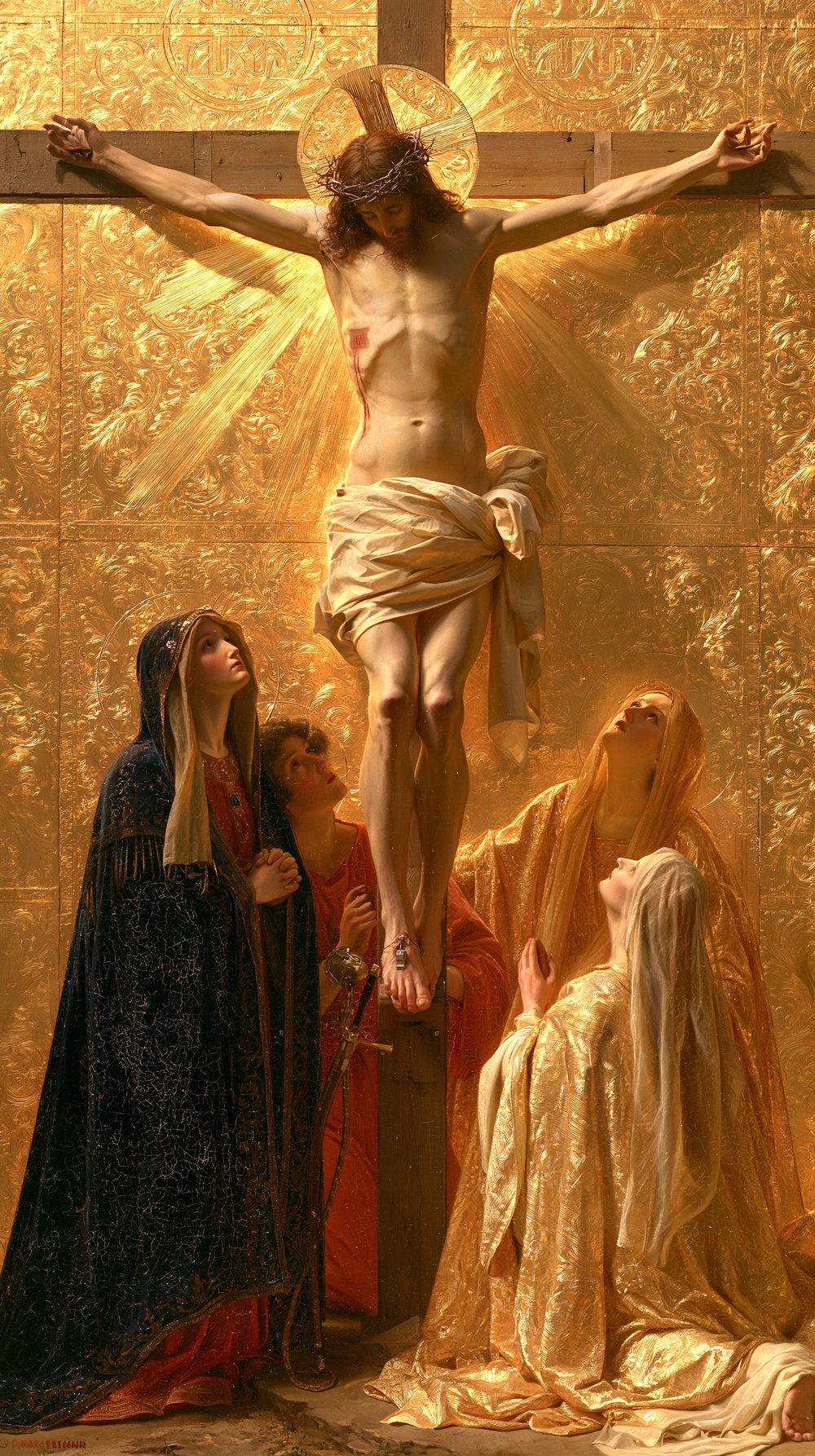 La Crocifissione - Sacro d'Oro · Ritratto n° 5 - Arte cristiana