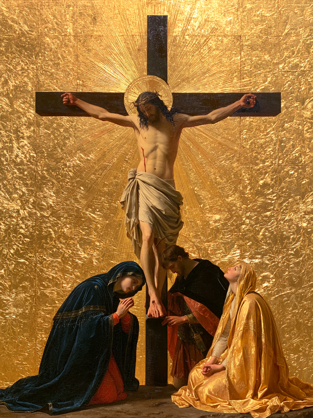 La Crocifissione - Sacro d'Oro · Ritratto n° 6 - Arte cristiana