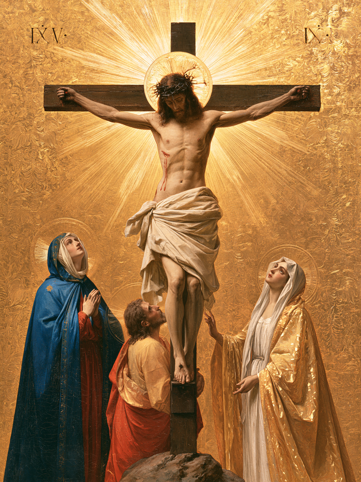 The Crucifixion - Sacred Gold · Portrait n° 8