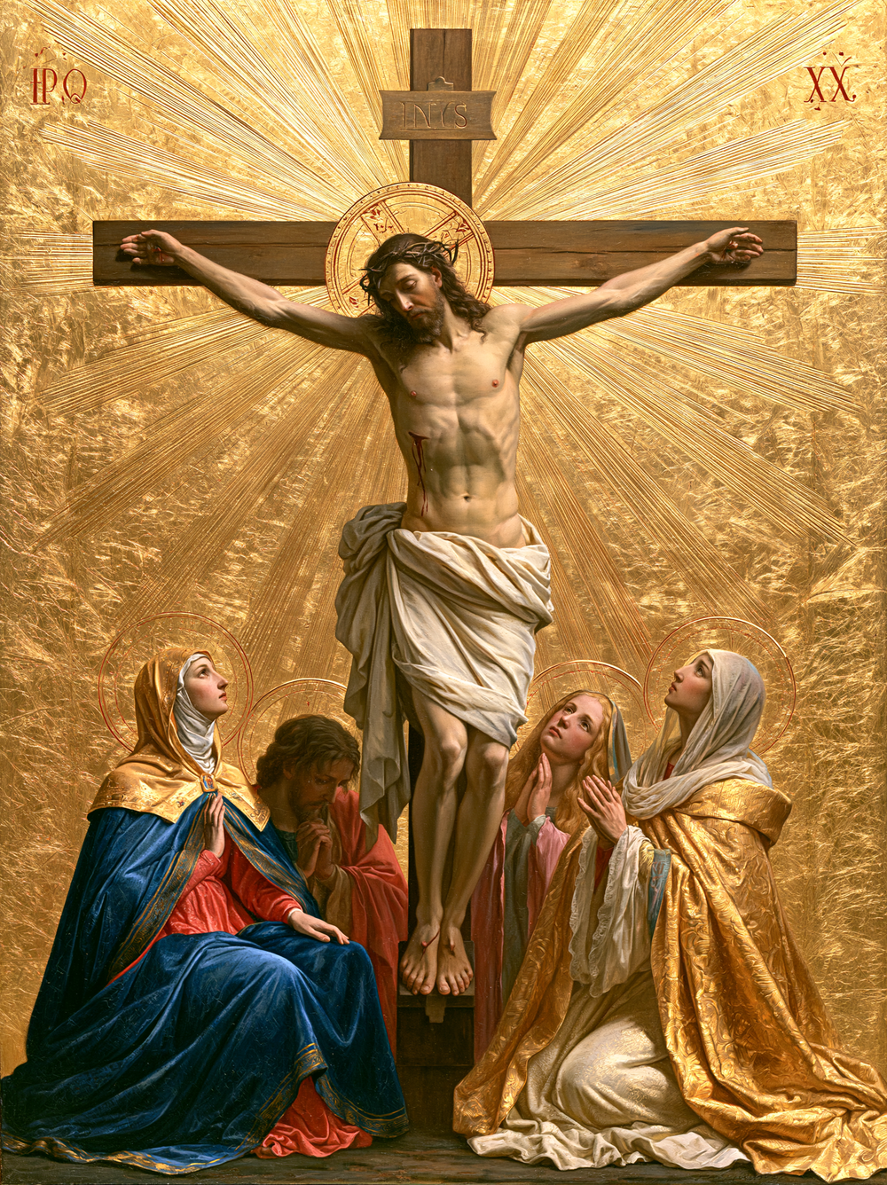 La Crocifissione - Sacro d'Oro · Ritratto n° 9 - Arte cristiana