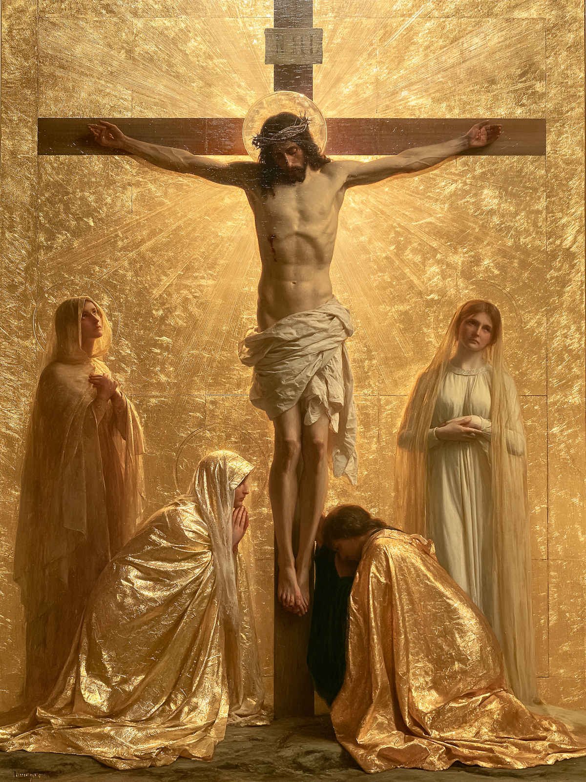 The Crucifixion - Sacred Gold · Portrait n° 10