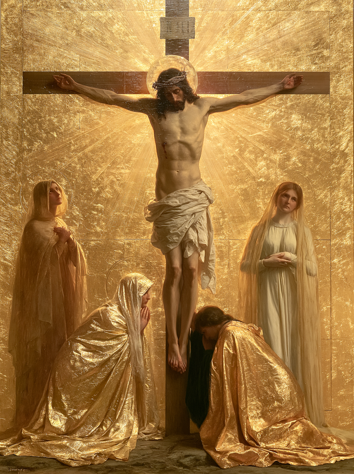 The Crucifixion - Sacred Gold · Portrait n° 10