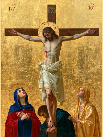 The Crucifixion - Sacred Gold · Portrait n° 11