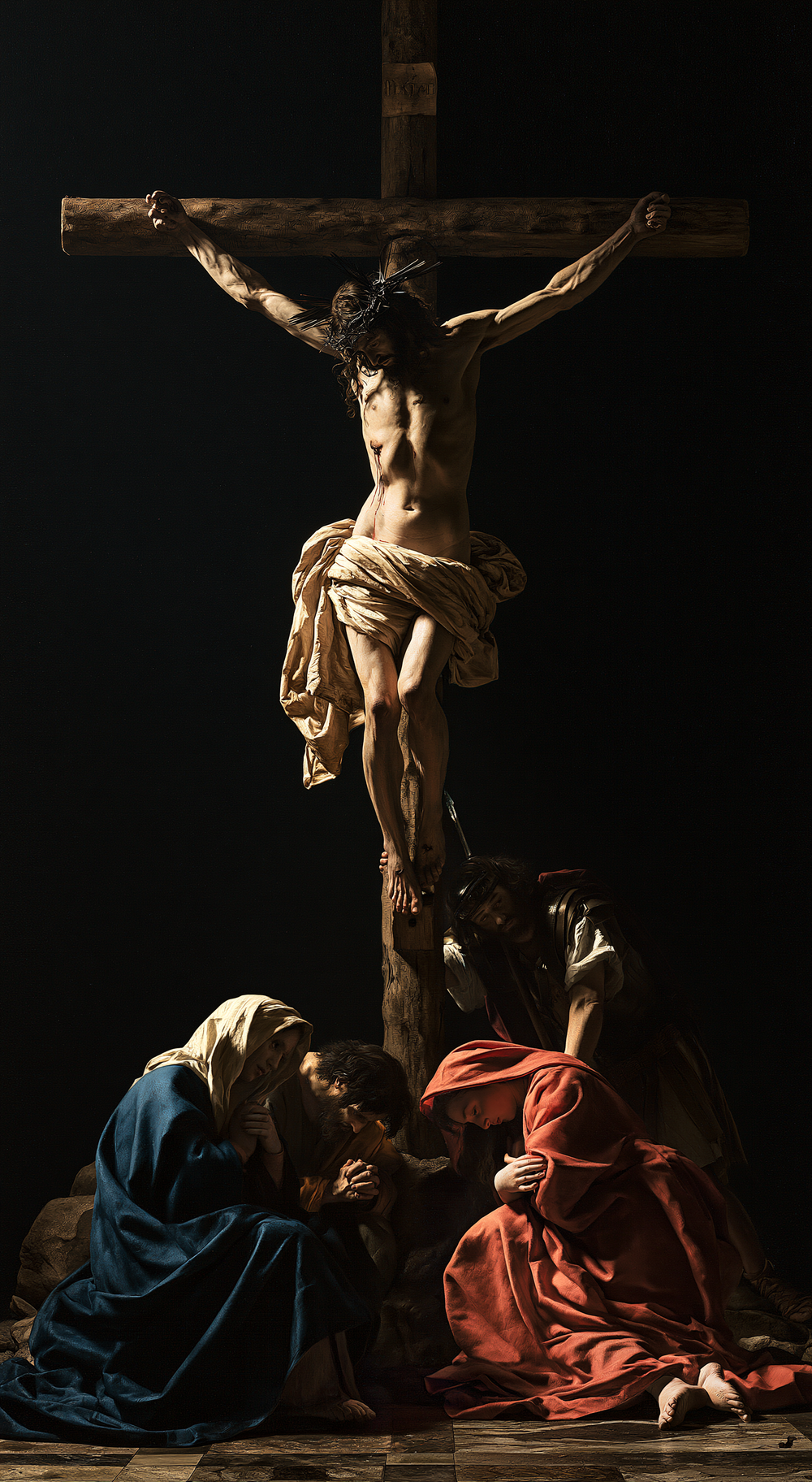 La Crocifissione - Silenzio Sacro · Ritratto n° 2 - Arte cristiana