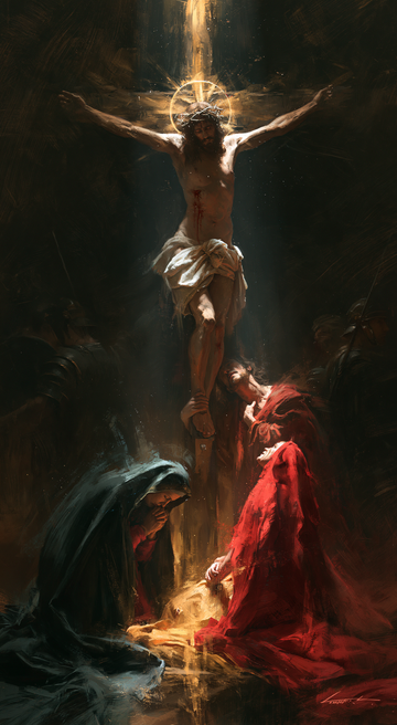La Crocifissione - Sacro Silenzio · Ritratto n° 5