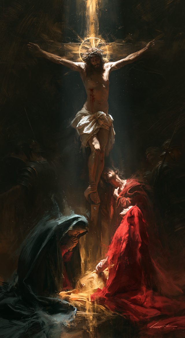 La Crocifissione - Sacro Silenzio · Ritratto n° 5