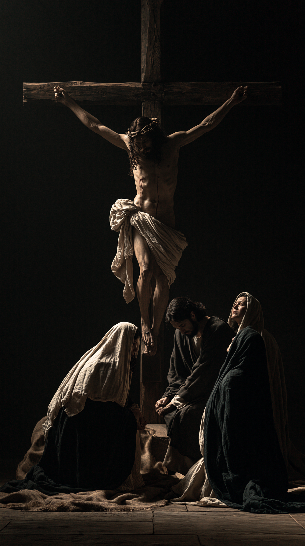 La Crocifissione - Silenzio Sacro · Ritratto n° 7 - Arte cristiana