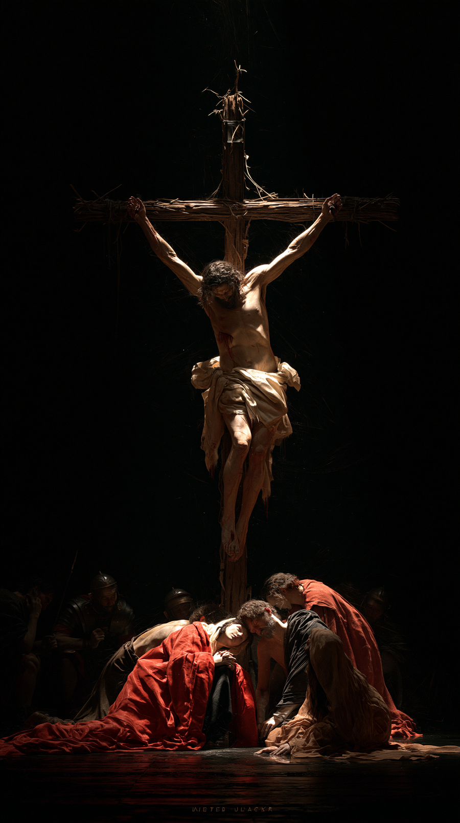 The Crucifixion - Sacred Silence · Portrait n° 9