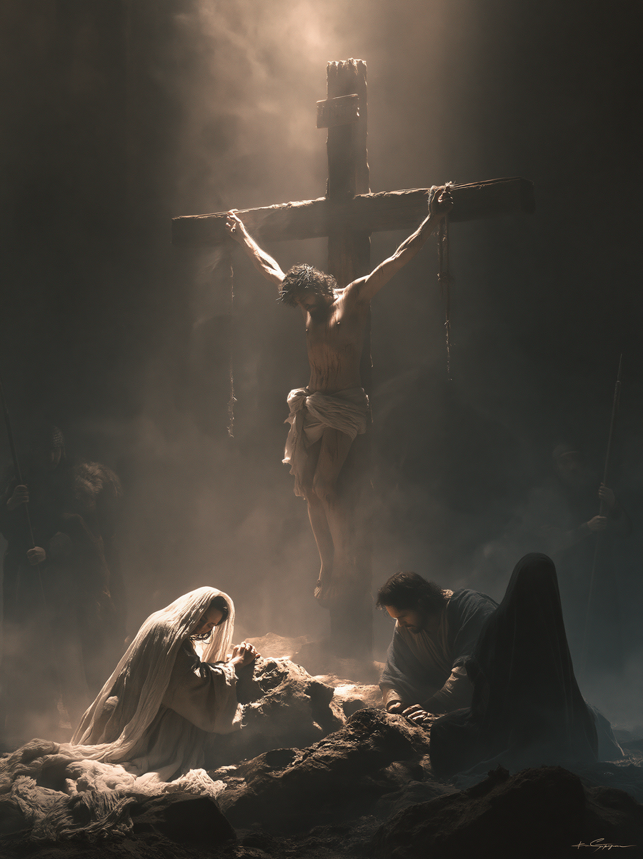 The Crucifixion - Sacred Silence · Portrait n° 14