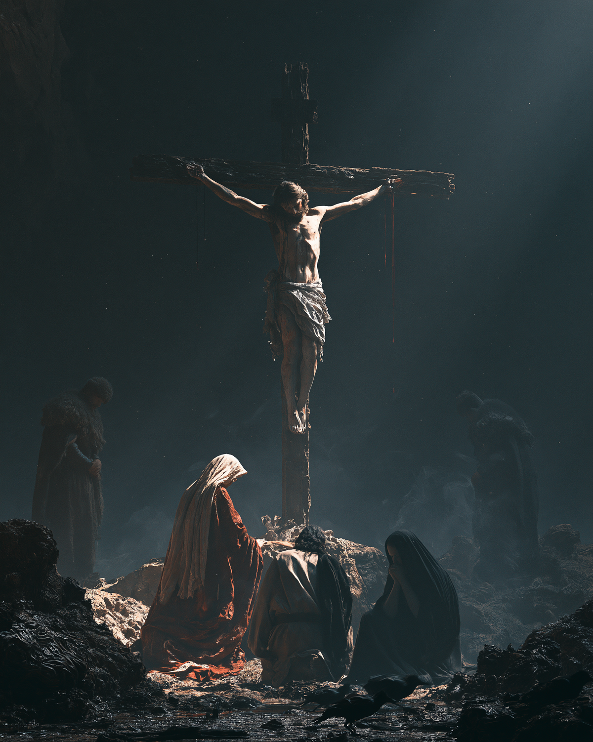 La Crocifissione - Sacro Silenzio · Ritratto n° 16 - Arte cristiana