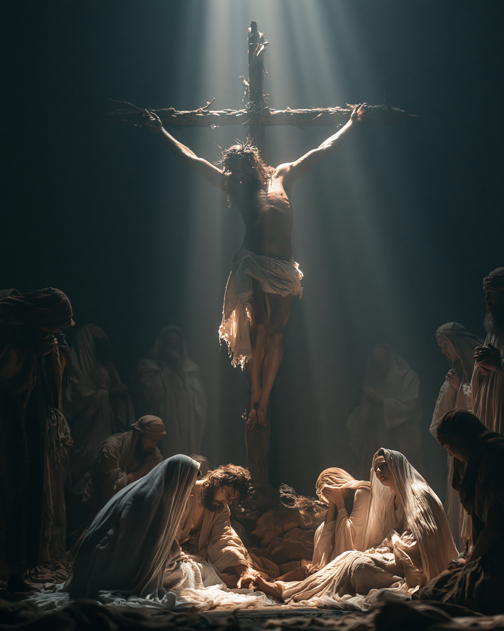 La Crocifissione - Sacro Silenzio · Ritratto n° 17 - Arte cristiana