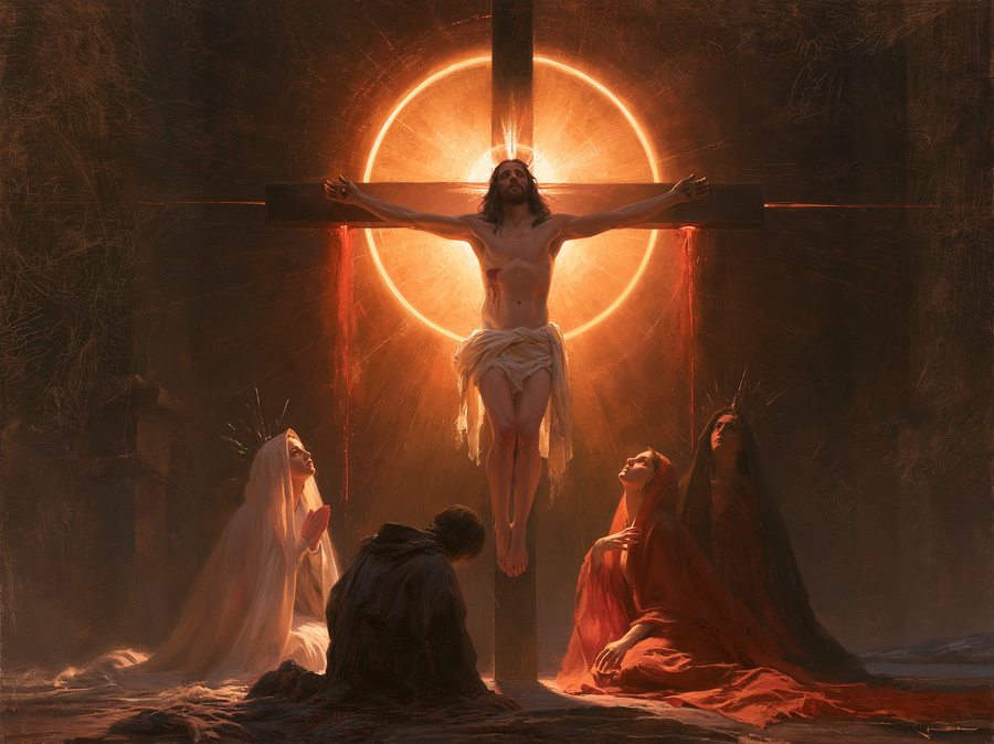 The Crucifixion - Eucharistic Symbolism · Landscape n° 8