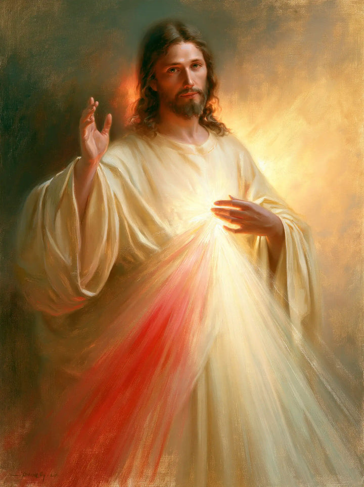 Divine Mercy Jesus - Compassion and Mercy · Portrait n° 10
