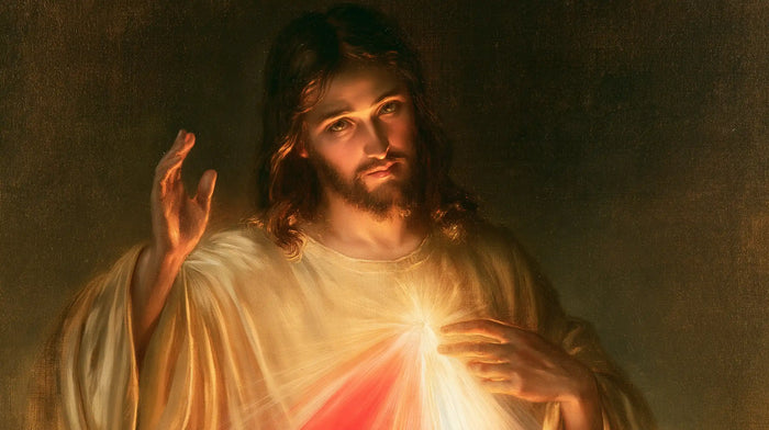 Divine Mercy Jesus - Devotional Portrait · Landscape n° 4