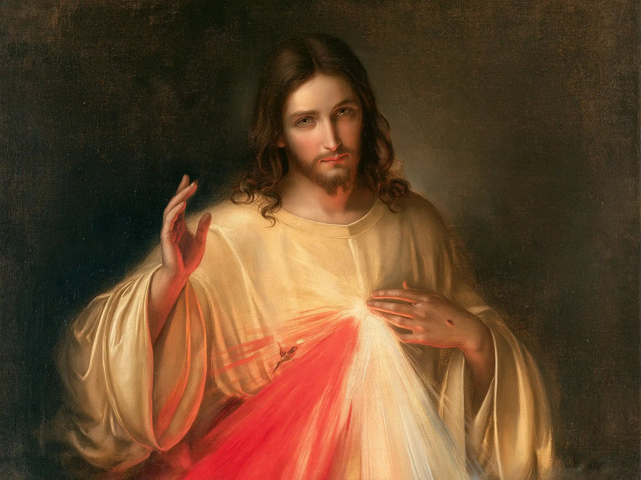 Divine Mercy Jesus - Florentine Renaissance · Landscape n° 3