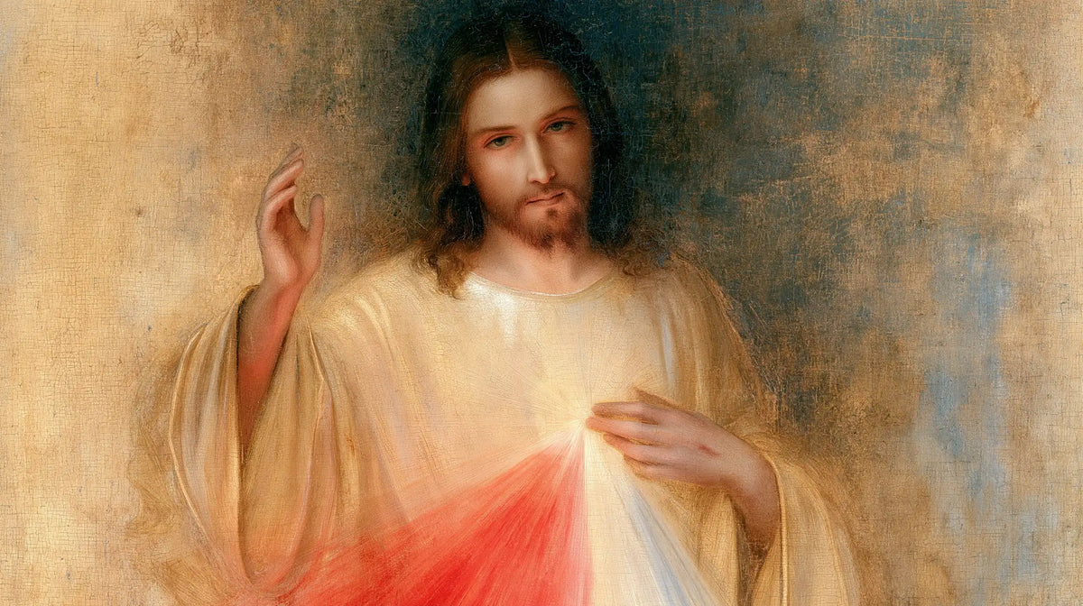 Divine Mercy Jesus - Florentine Renaissance · Landscape n° 4