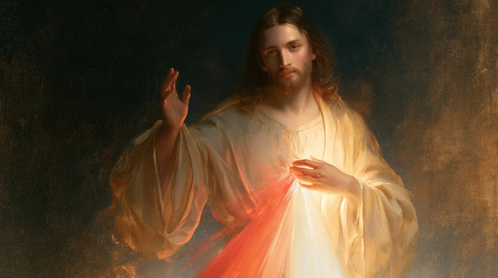 Divine Mercy Jesus - Jesus Approaching the Faithful · Landscape n° 1