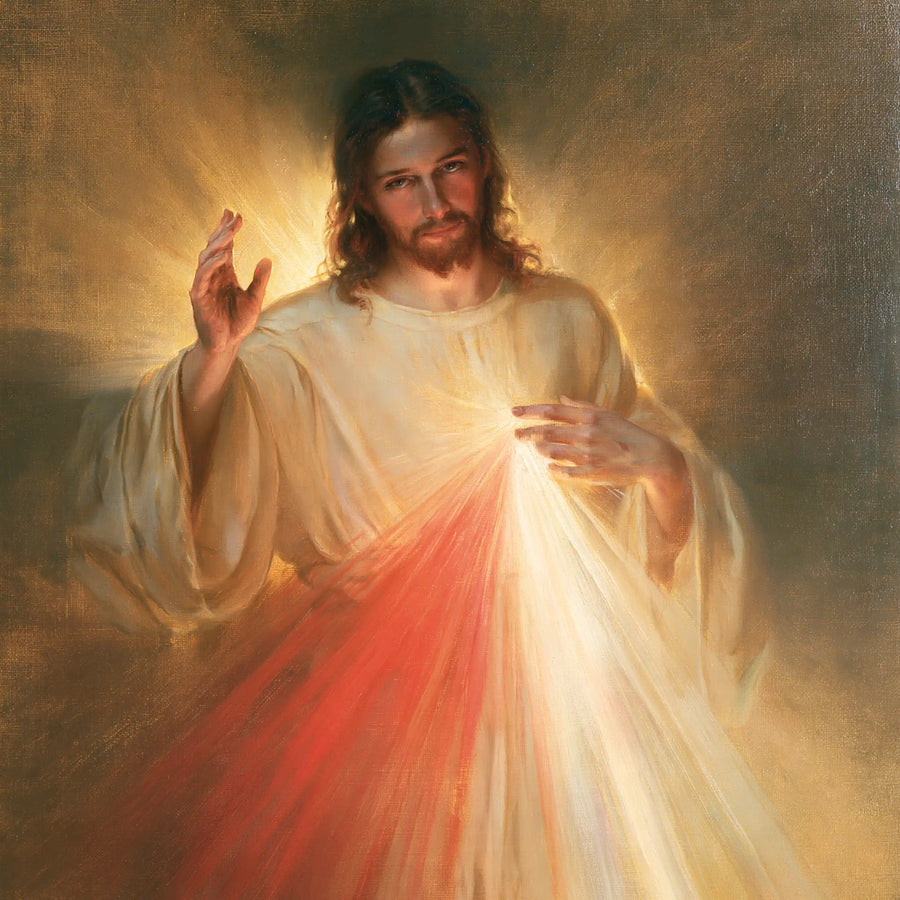 Divine Mercy Jesus - Jesus Blessing · Square n° 1
