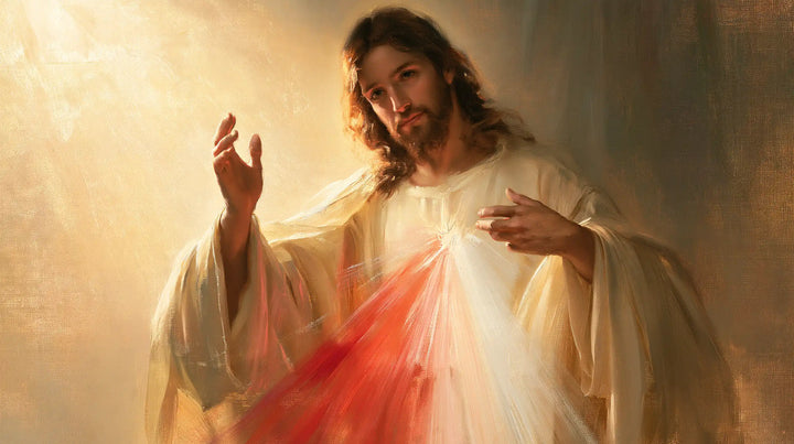 Divine Mercy Jesus - Jesus Welcoming the Faithful · Landscape n° 4