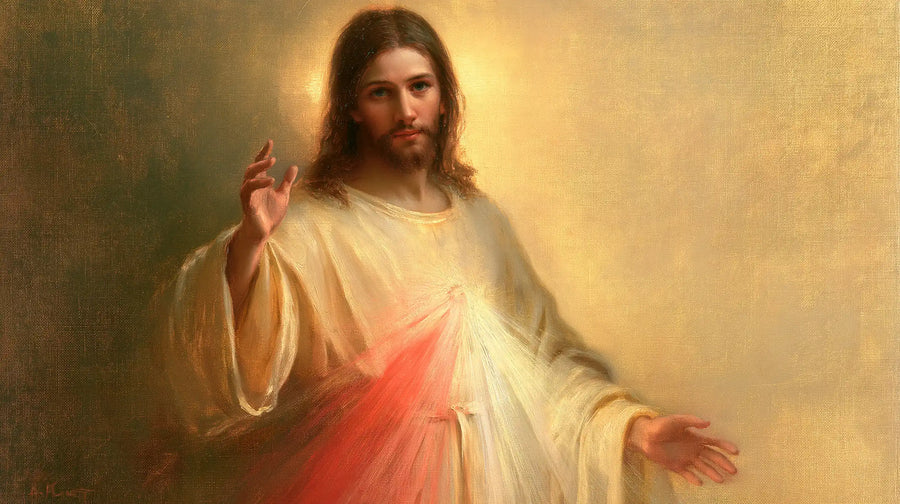 Divine Mercy Jesus - Jesus Welcoming the Faithful · Landscape n° 5