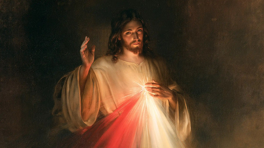 Divine Mercy Jesus - Rays of Mercy · Landscape n° 3
