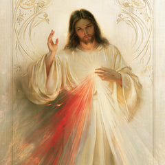 Gesù della Divina Misericordia — Il Sussurro del fogliame pallido