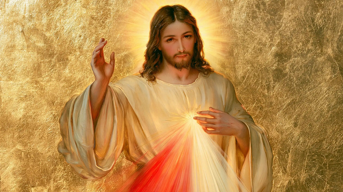 Divine Mercy Jesus — The Crown of Delicate Rays