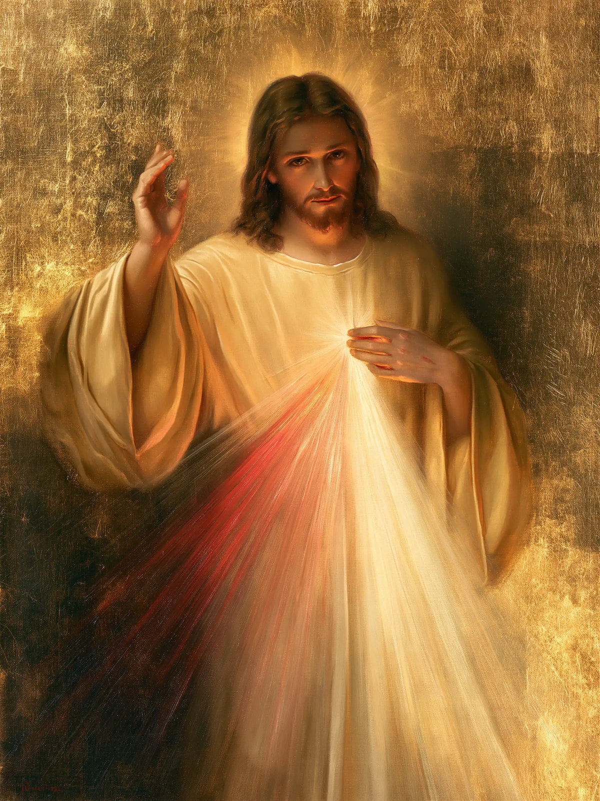 Divine Mercy Jesus — Light on the Other Side of Shadow