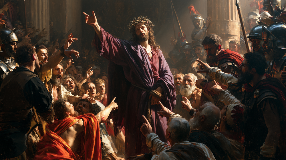 Ecce Homo - Esplosione di movimento · Paesaggio n° 17 - Arte cristiana