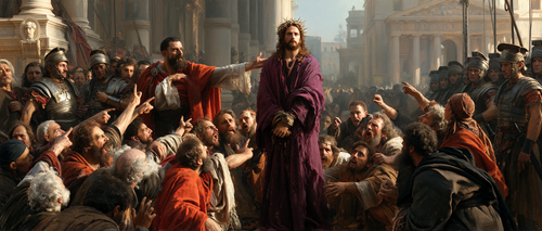Ecce Homo - Esplosione di movimento · Paesaggio n° 18 - Arte cristiana