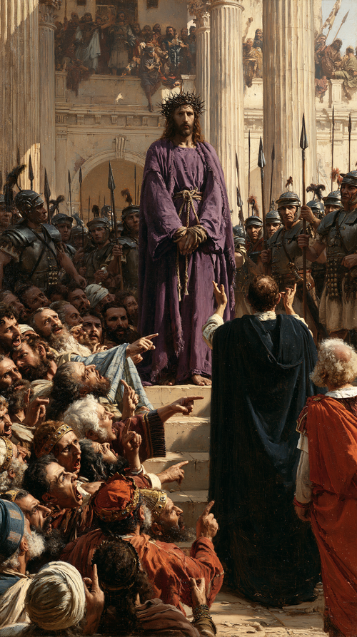 Ecce Homo - Esplosione di movimento · Ritratto n° 8 - Arte cristiana