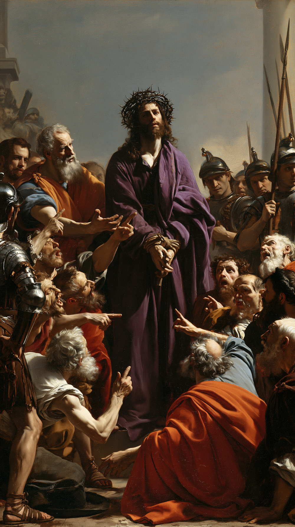 Ecce Homo - Esplosione di movimento · Ritratto n° 10 - Arte cristiana