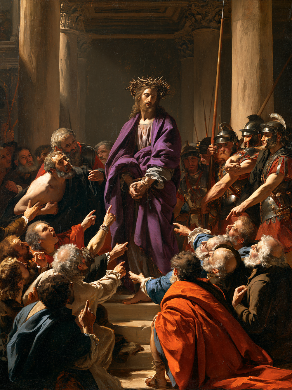 Ecce Homo - Esplosione di movimento · Ritratto n° 15 - Arte cristiana