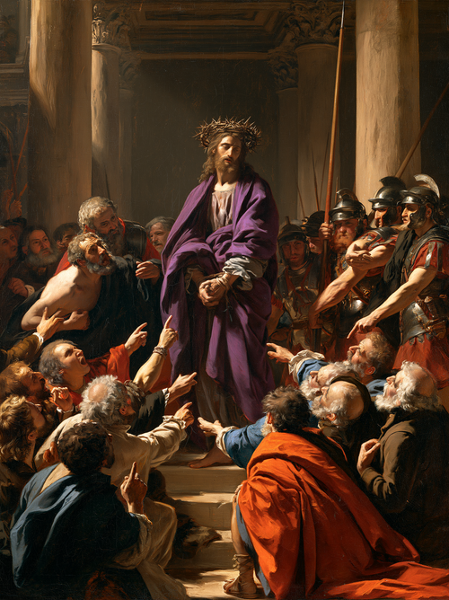 Ecce Homo - Esplosione di movimento · Ritratto n° 15 - Arte cristiana