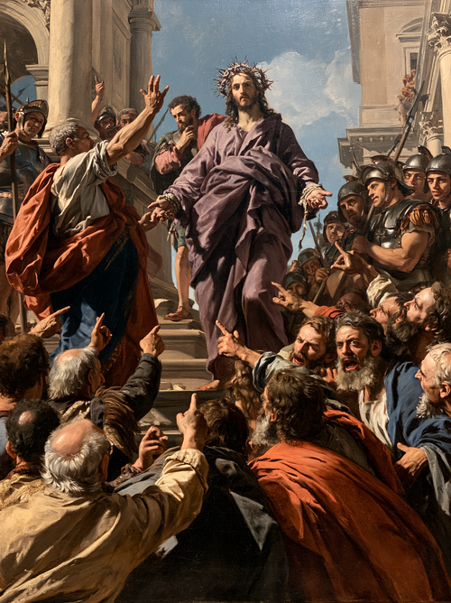 Ecce Homo - Esplosione di movimento · Ritratto n° 18 - Arte cristiana