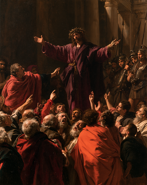 Ecce Homo - Esplosione di movimento · Ritratto n° 19 - Arte cristiana