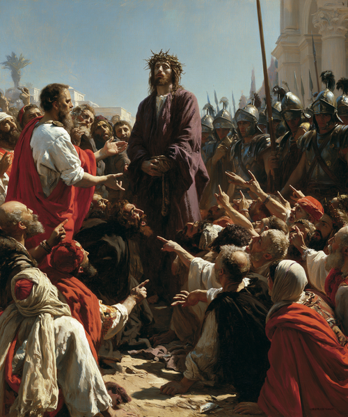 Ecce Homo - Esplosione di movimento · Ritratto n° 26 - Arte cristiana