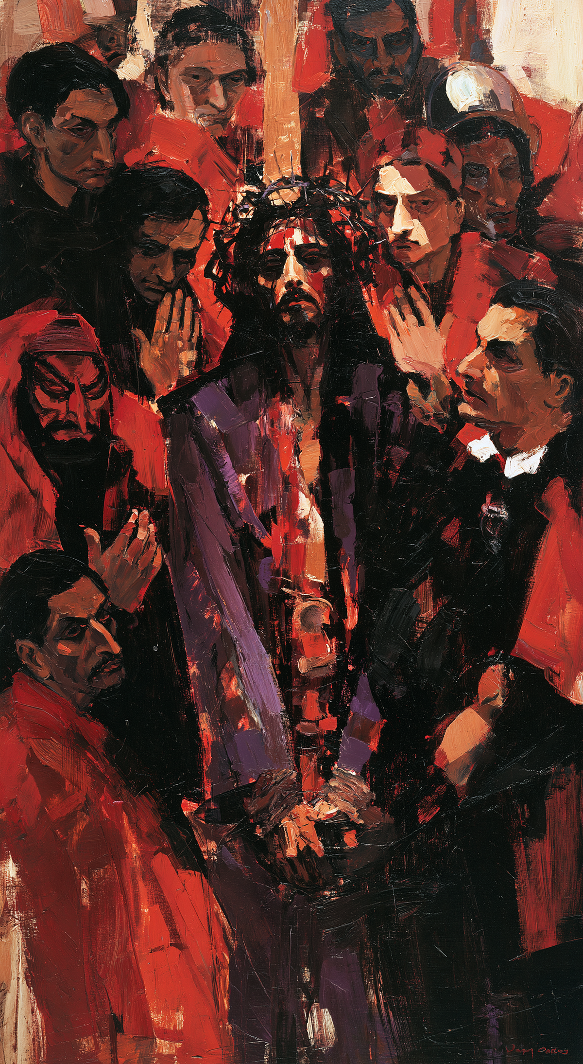 Ecce Homo — Wrists Amid Pale Fragments