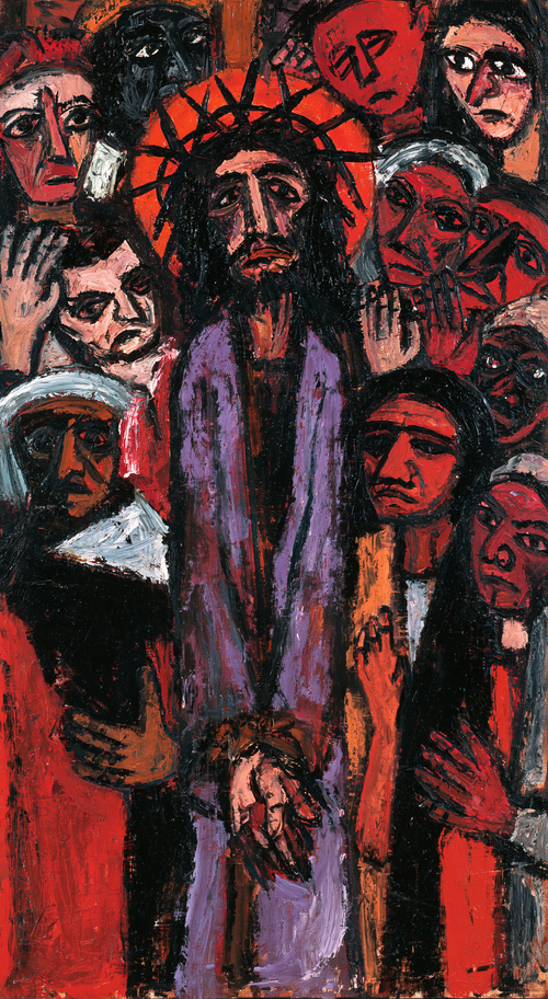 Ecce Homo - Espressionista · Ritratto n° 7 - Arte cristiana
