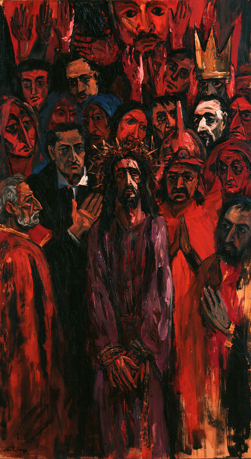 Ecce Homo - Espressionista · Ritratto n° 8 - Arte cristiana