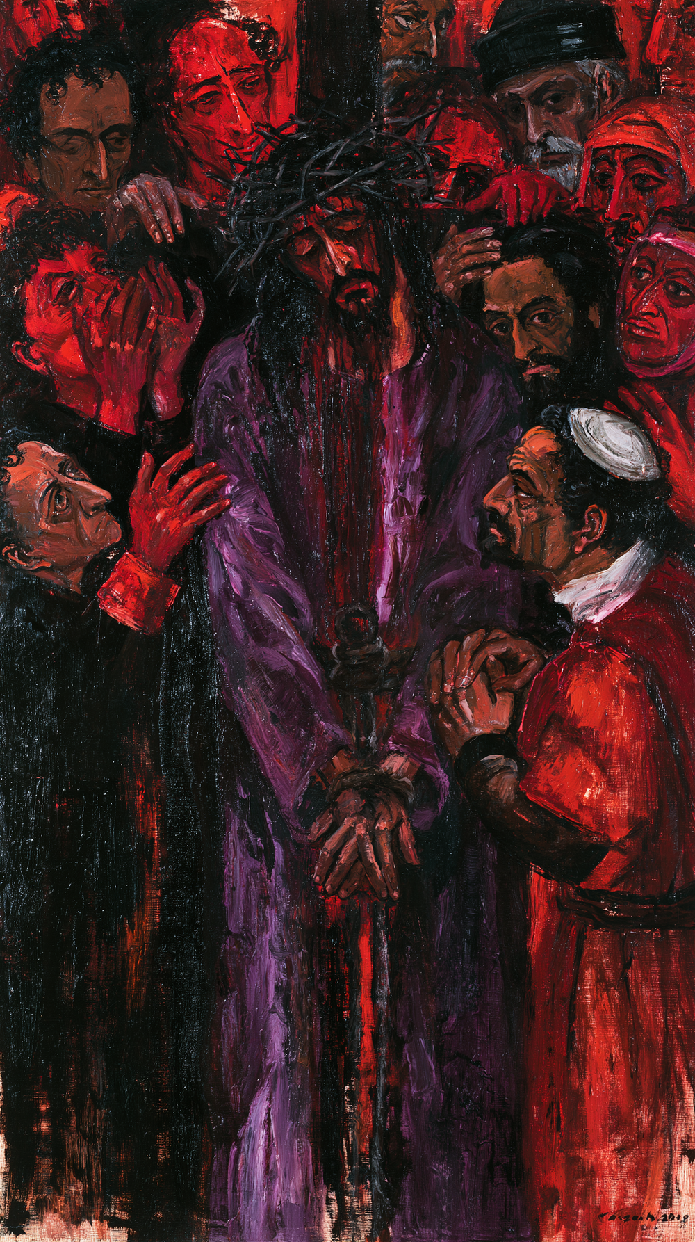 Ecce Homo - Espressionista · Ritratto n° 12 - Arte cristiana