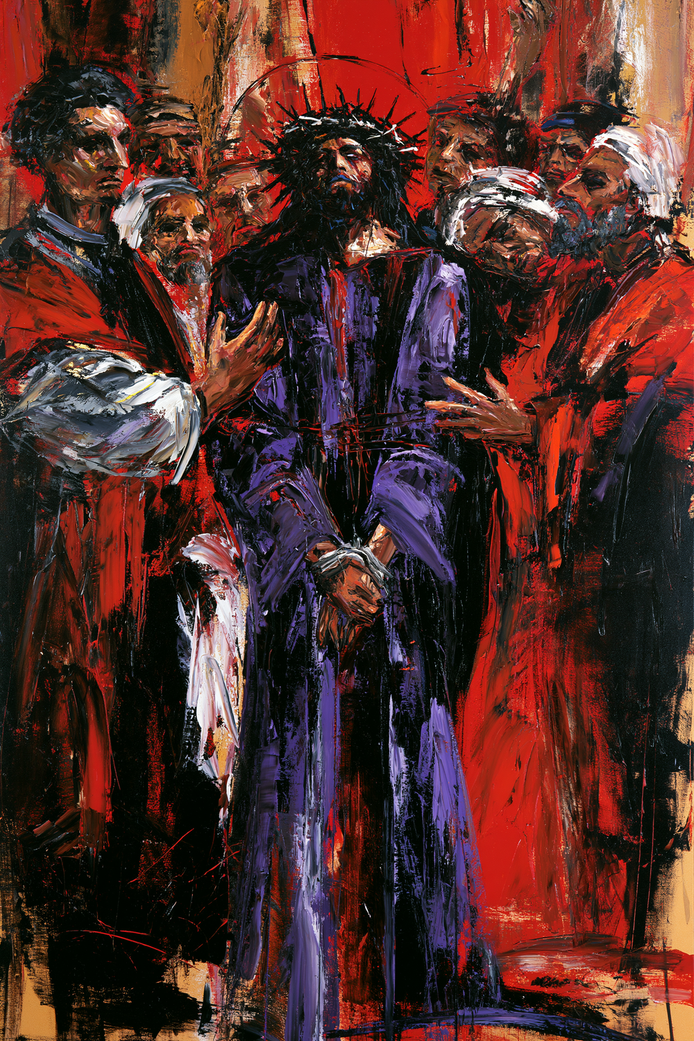 Ecce Homo - Espressionista · Ritratto n° 16 - Arte cristiana