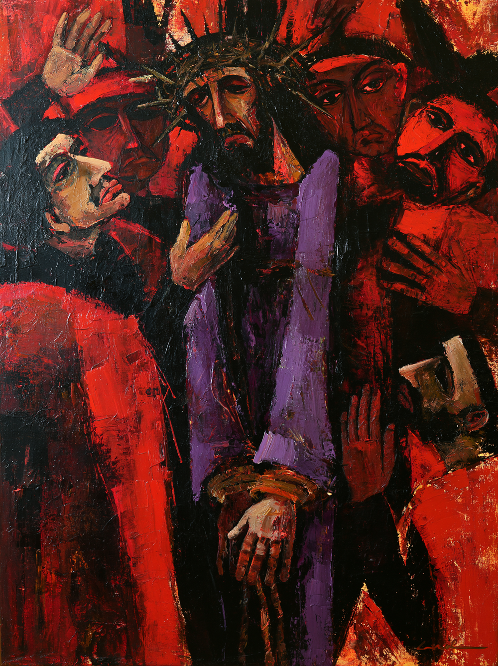 Ecce Homo - Espressionista · Ritratto n° 18 - Arte cristiana
