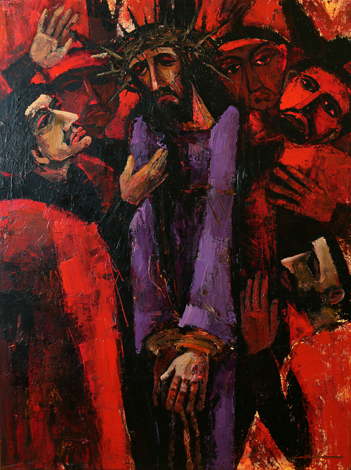 Ecce Homo - Espressionista · Ritratto n° 18 - Arte cristiana