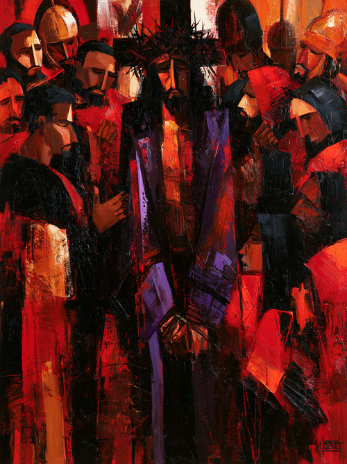 Ecce Homo - Espressionista · Ritratto n° 19 - Arte cristiana