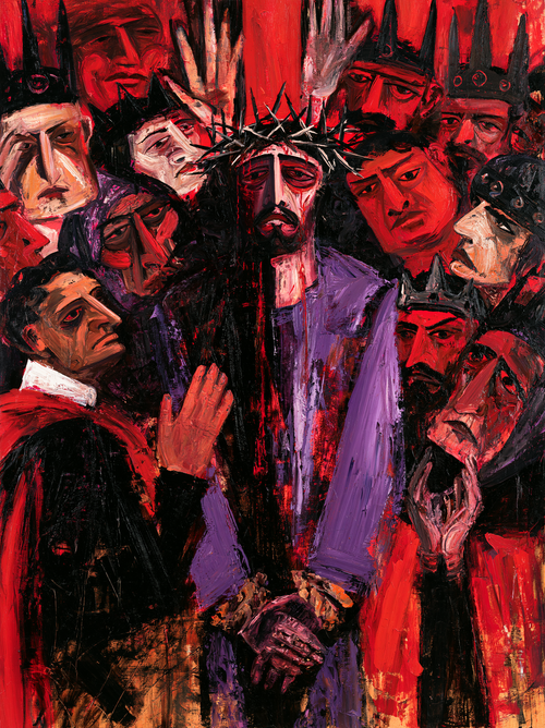 Ecce Homo - Espressionista · Ritratto n° 20 - Arte cristiana