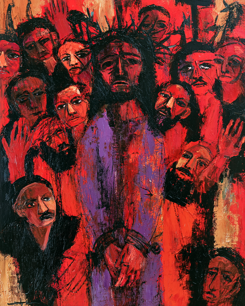 Ecce Homo - Espressionista · Ritratto n° 23 - Arte cristiana