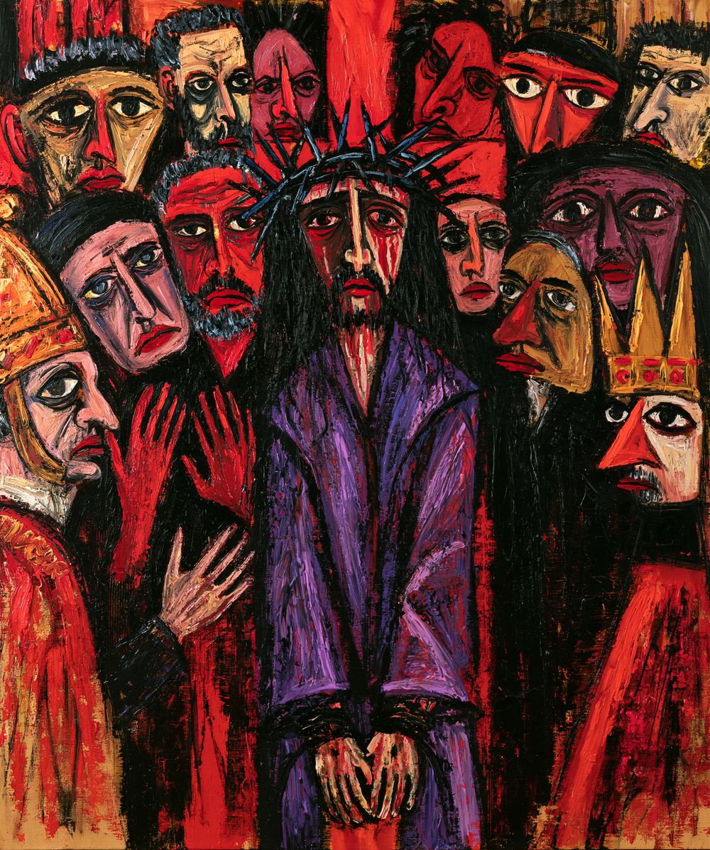 Ecce Homo - Espressionista · Ritratto n° 24 - Arte cristiana