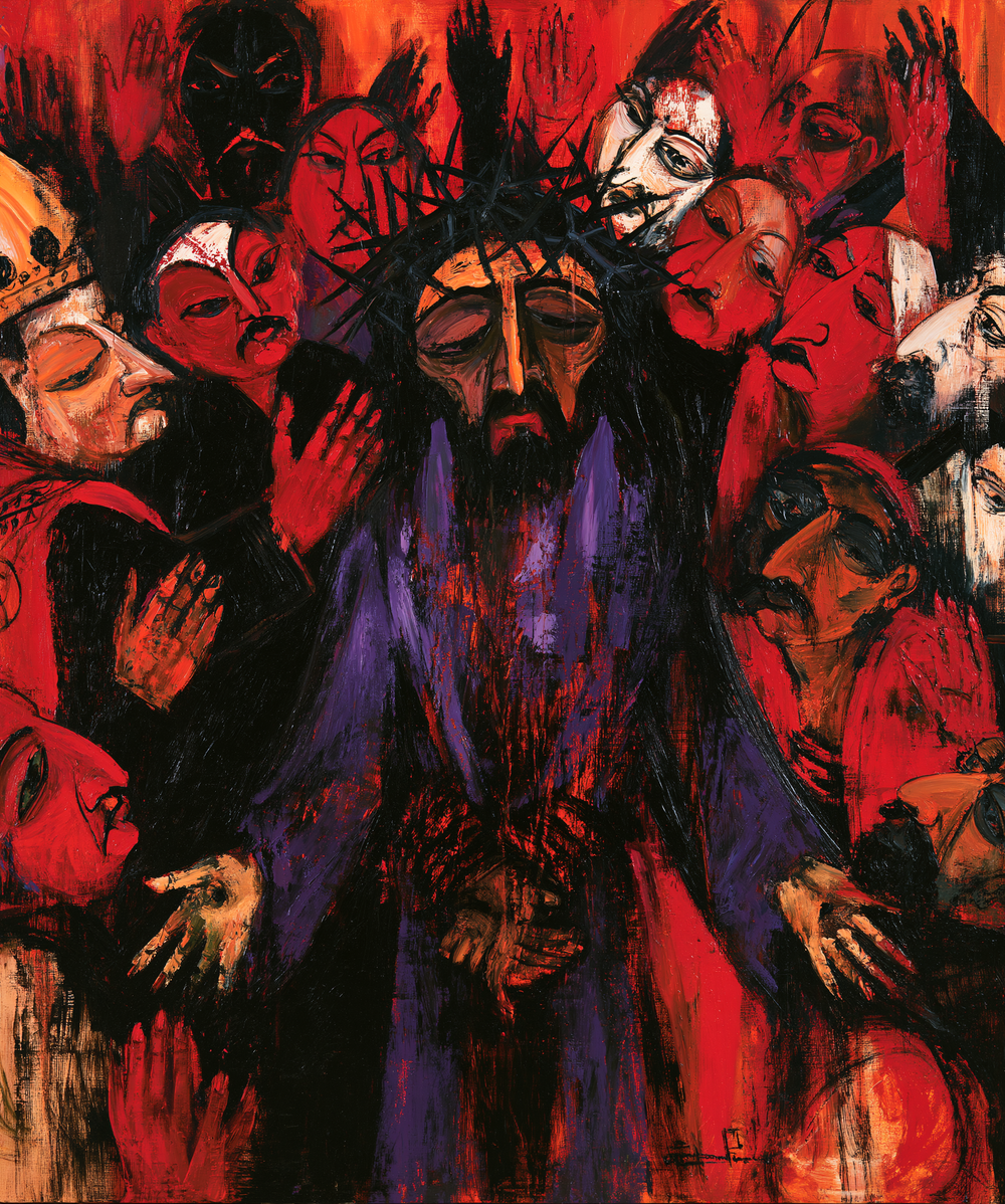 Ecce Homo - Espressionista · Ritratto n° 26 - Arte cristiana