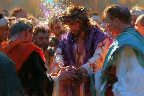 Ecce Homo - Impressionista · Paesaggio n° 11 - Arte cristiana